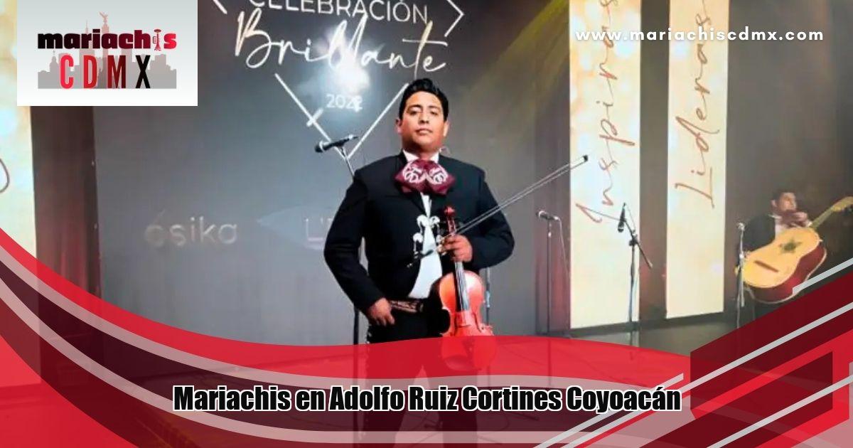 Mariachis en Adolfo Ruiz Cortines Coyoacán